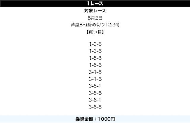 0802無料予想