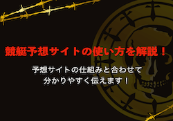 競艇予想サイトの使い方について解説！仕組みと合わせて分かりやすく伝えます！