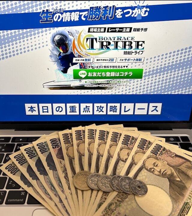 競艇トライブの利益