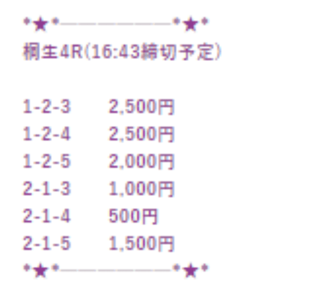 競艇マジシャンの無料予想（2023年11月04日）