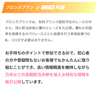 ZONEの有料予想の概要