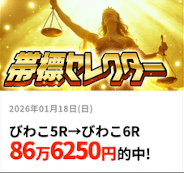 タイガーボート的中実績