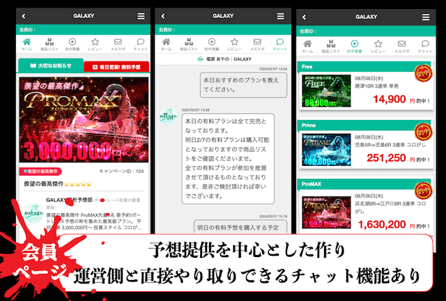 競艇ギャラクシーの概要3