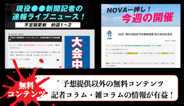 競艇予想novaの概要5
