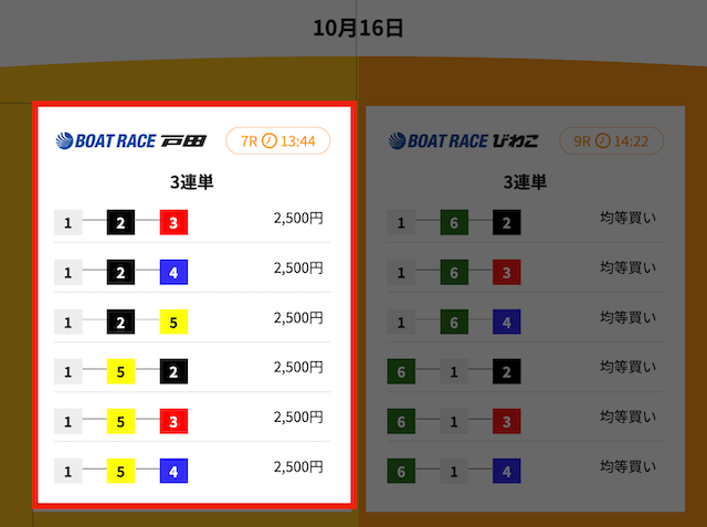 競艇タグの有料予想1